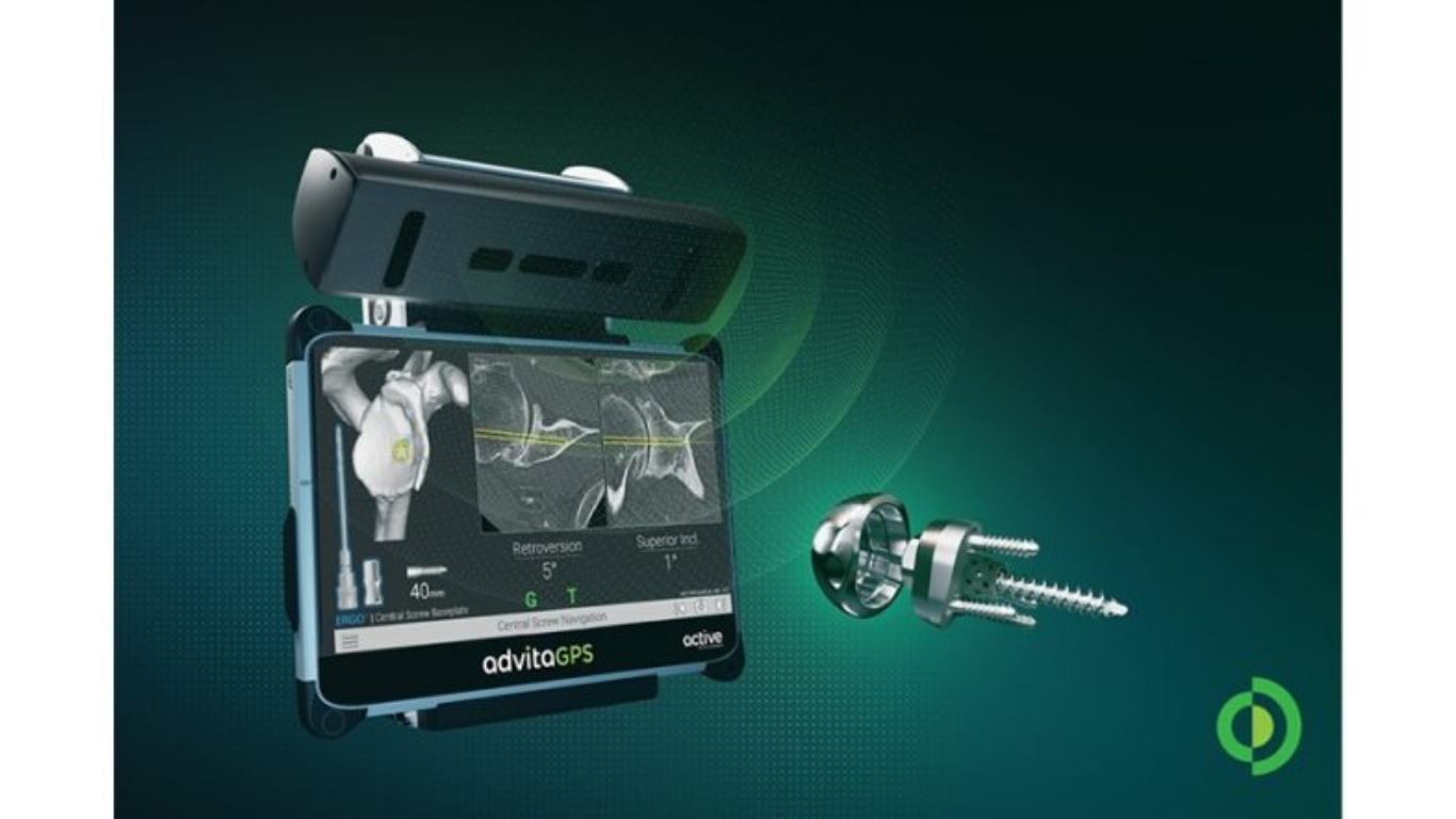 Advita Ortho Announces First GPS-Guided Shoulder Case with Central Screw Baseplate