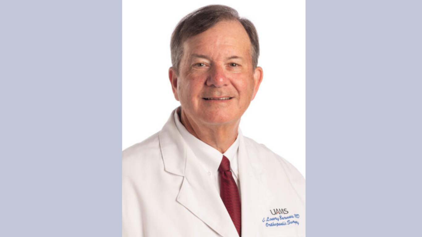 Global Orthopedic Leader, C. Lowry Barnes, M.D. Takes UAMS Helm
