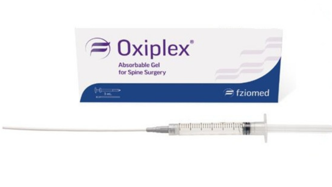 Fziomed Announces Clinical Results from Level I Study Evaluating Oxiplex Absorbable Gel for Spine Surgery